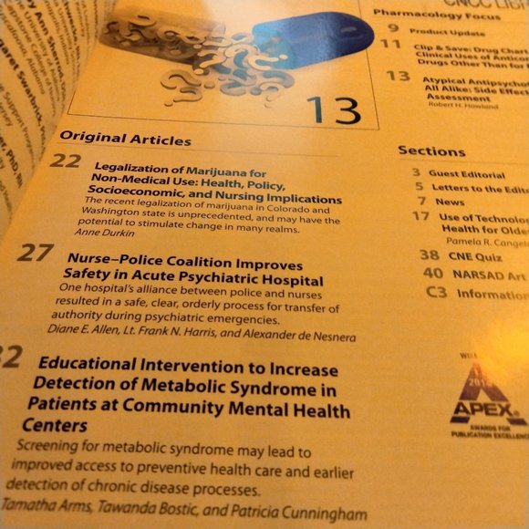 JPN Journal Psychosocial Nursing Marijuana for non Medical use health Effects - Picture 4 of 5